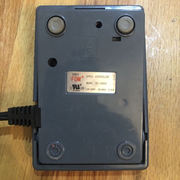 Foot Pedal 3-Prong Connector FDM Controller FC-1902A for Sewing Machine - Picture 3 of 4
